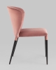 Стул Лори велюр пыльно-розовый