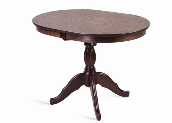 Раздвижной стол Лилия 110 темный тон