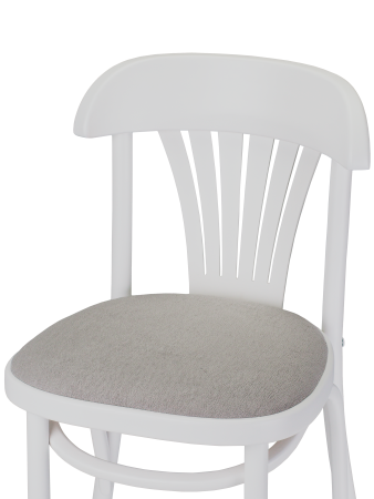 Стул Астра белый, букле серый MOSS 960