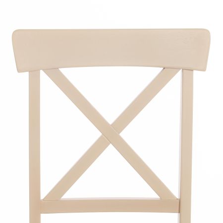 Стул Гольфи Джуниор (Golfi Junior) дерево гевея, 45*51*94, слоновая кость, ткань коричневый, золотой (1505-9) Стул Гольфи Джуниор (Golfi Junior) дерево гевея, 45*51*94, слоновая кость, ткань коричневый, золотой (1505-9)