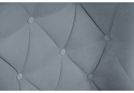 Стул на металлокаркасе Алиссум светло-серый, черный Стул на металлокаркасе Алиссум светло-серый, черный