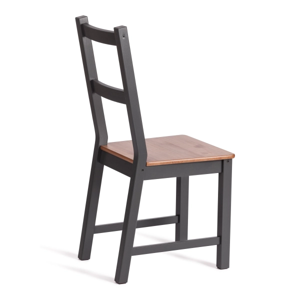 Стул Соната коричневый, дерево, твердое сиденье, без подлокотников Стул Соната коричневый, дерево, твердое сиденье, без подлокотников