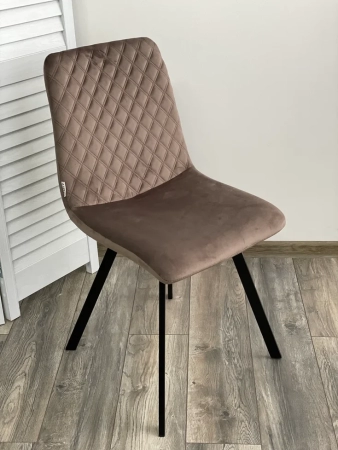 Стул DAIQUIRI BLUVEL-38 латте, велюр