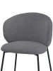 Стул для кухни SOLIS серый экомех HUSH 994