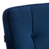 Стул обеденный Medeo темно-синий велюр
