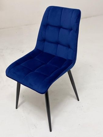 Стул CHIC G108-67 глубокий синий, велюр