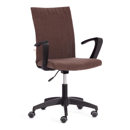 Кресло SPARK флок, коричневый