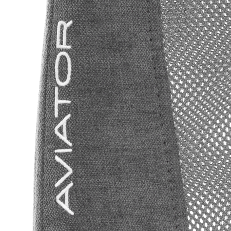 Кресло AVIATOR PLT metalBL серое