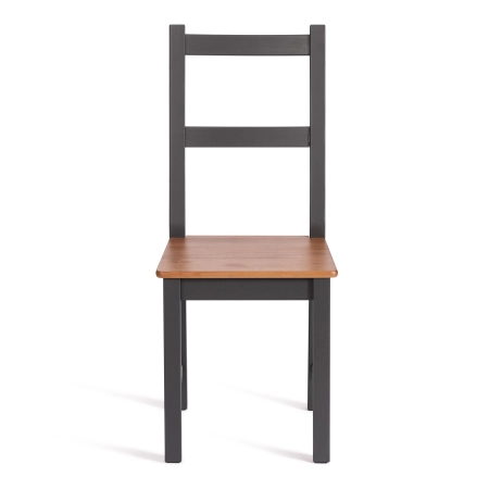 Стул деревянный Соната коричневый, твердое сиденье, без подлокотников