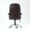 Кресло для руководителя K-8 коричневая экокожа