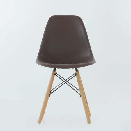 Стул Eames style темно-коричневый