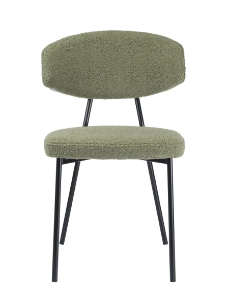 Стулья для кухни Дрим зеленый экомех HUSH 617, комплект 2шт