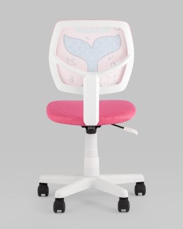 Кресло компьютерное детское ЛОЛО Mermaid Tail пластик белый