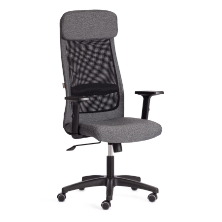 Кресло PROFIT PLT ткань, серый/черный