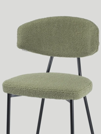 Стулья для кухни Дрим зеленый экомех HUSH 617, комплект 2шт