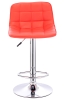 Барный стул Cooper экокожа красный