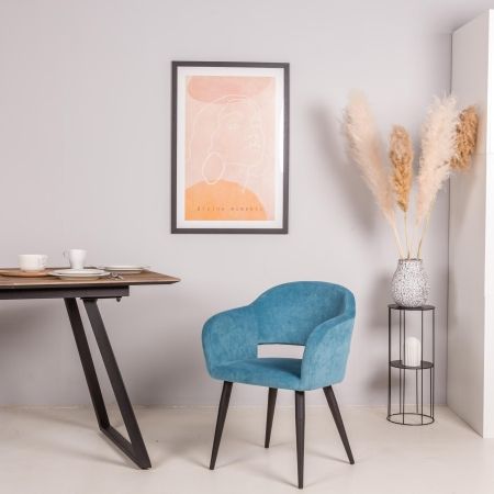 Кресло Oscar Блю, черный