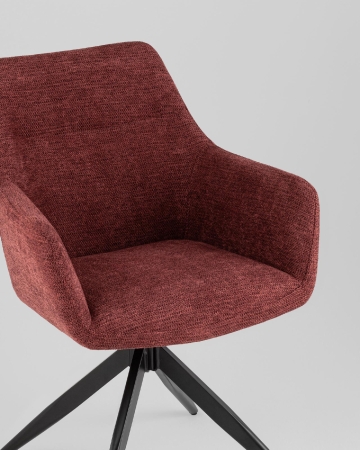 Стул обеденный Enid винно-красный