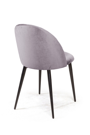 Стул Franco бархат светло-серый