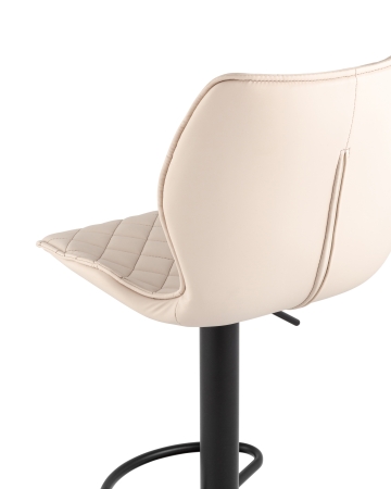 Стул барный Dome экокожа светло-серый