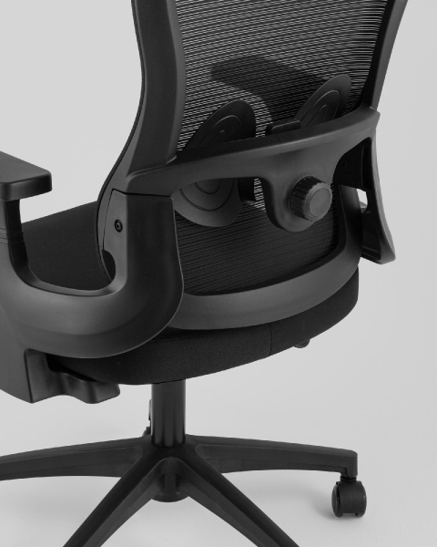 Кресло офисное Petal TopChairs черный