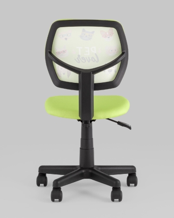 Кресло компьютерное детское ЛОЛО Pet Lover зеленый