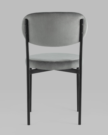 Стул Бриф NEW велюр тёмно-серый 4 шт