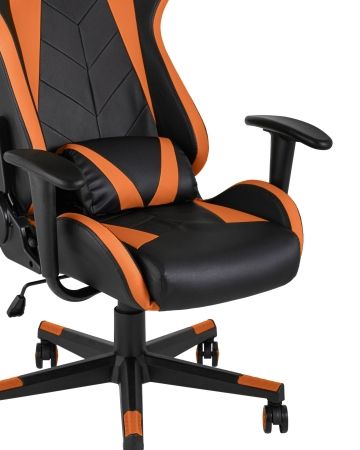 Кресло игровое Gallardo TopChairs оранжевое
