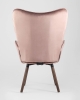 Стул Гранд велюр розовый