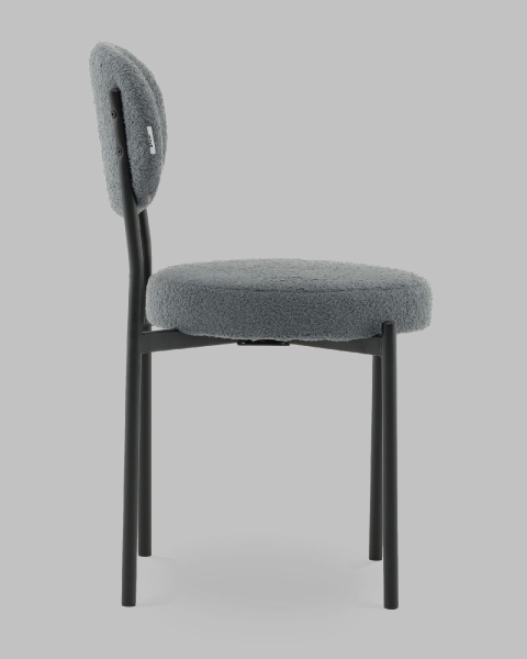 Стул Бриф DD букле темно-серый Стул Бриф DD букле темно-серый