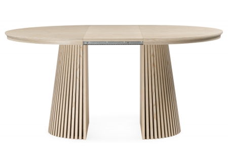 Стол деревянный Mersin 120(200)x120 шпон дуба, бук