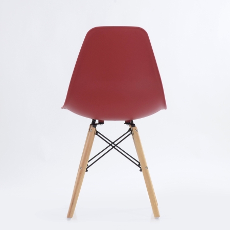 Стул Eames style Superior бордовый