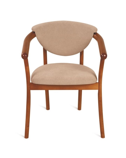 Кресло венское "Виенна" бежевый и коричневый