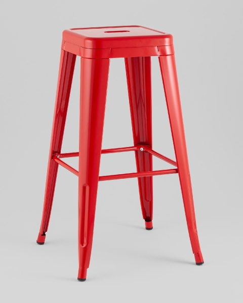 Стул барный TOLIX красный глянцевый KD