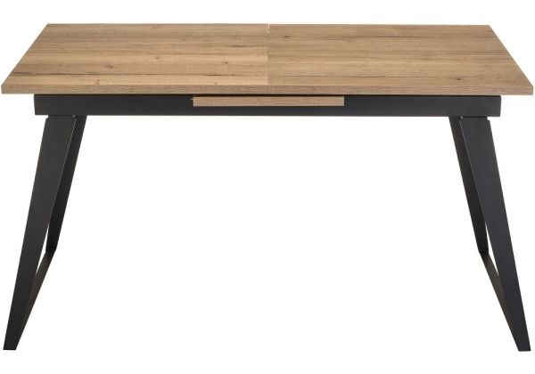 Стол Кхал галифакс графит, натуральный