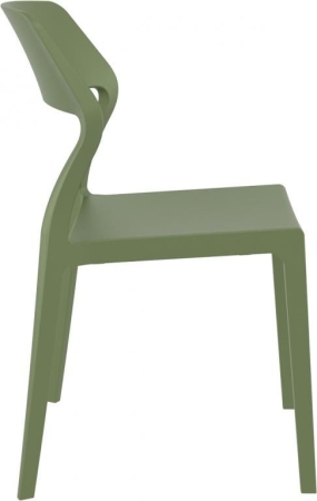Стул пластиковый Snow зеленый