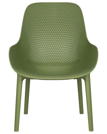 Набор 4 шт Кресло LONZO, зеленый хаки (G-17) c УФ-защитой