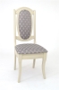 Стул "Королевский" слоновая кость, корона серая