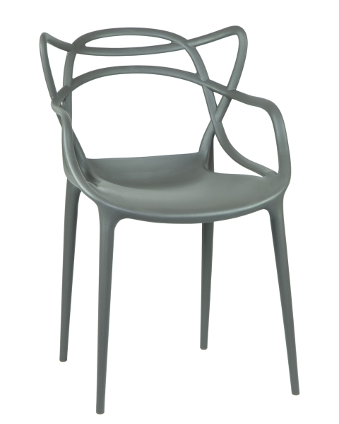 Набор 4 шт Стул обеденный MASTERS, темно-серый (GR-04)