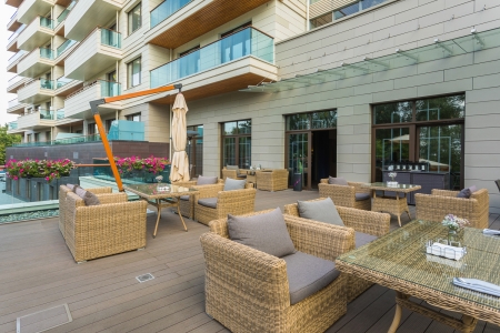 "Капучино" кресло из искусственного ротанга, соломенный