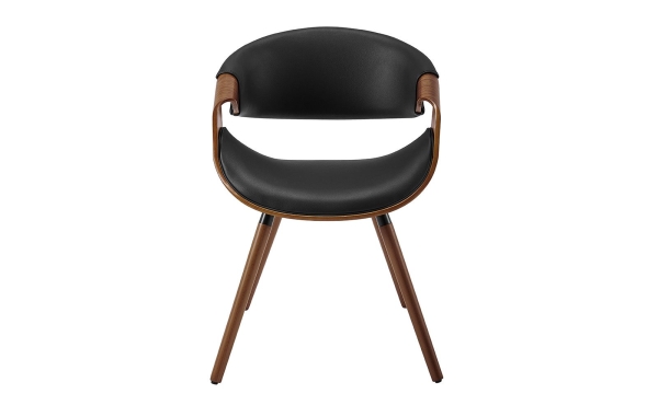 Стул JY1829 черный, орех