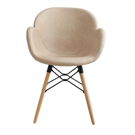 Стул FL-08 WNPS бежевый (HE510-01B)