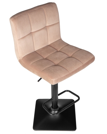 Стул барный DOMINIC мокко велюр MJ9-9