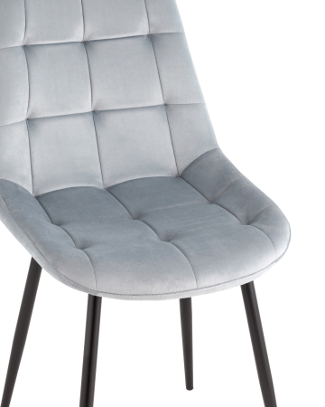 Стул Флекс New велюр пыльно-голубой 2шт. Стул Флекс New велюр пыльно-голубой 2шт.