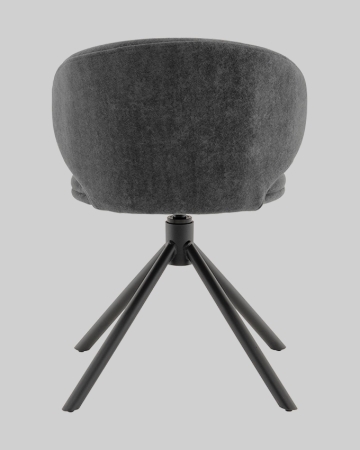 Стул Труфальд велюр темно-серый