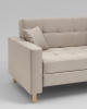 Диван-кровать Фрайдей рогожка бежевый фото в интернет-магазине Stoolmarket