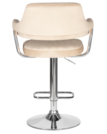 Набор 2 шт Стул барный CHARLY, бежевый велюр (MJ9-10)
