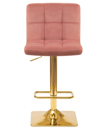 Набор 2 шт Стул барный GOLDIE, пудрово-розовый велюр (MJ9-32)