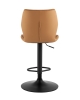 Стул барный Dome экокожа коричневый