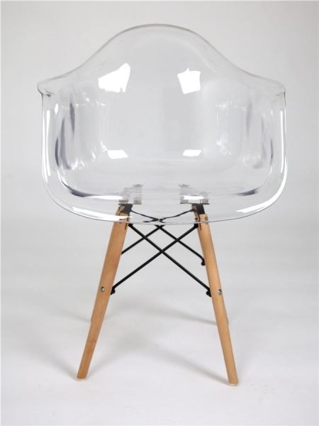Стул пластиковый PC 817 прозрачный Leon